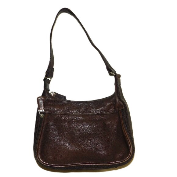 Fossil Handbags - Fossil Brown Leather Handbag Shoulder Bag Purse